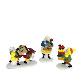 Vintage Dept 56 Toymaker Elves‎ Accessory Set Taiwan Heritage Village Christmas